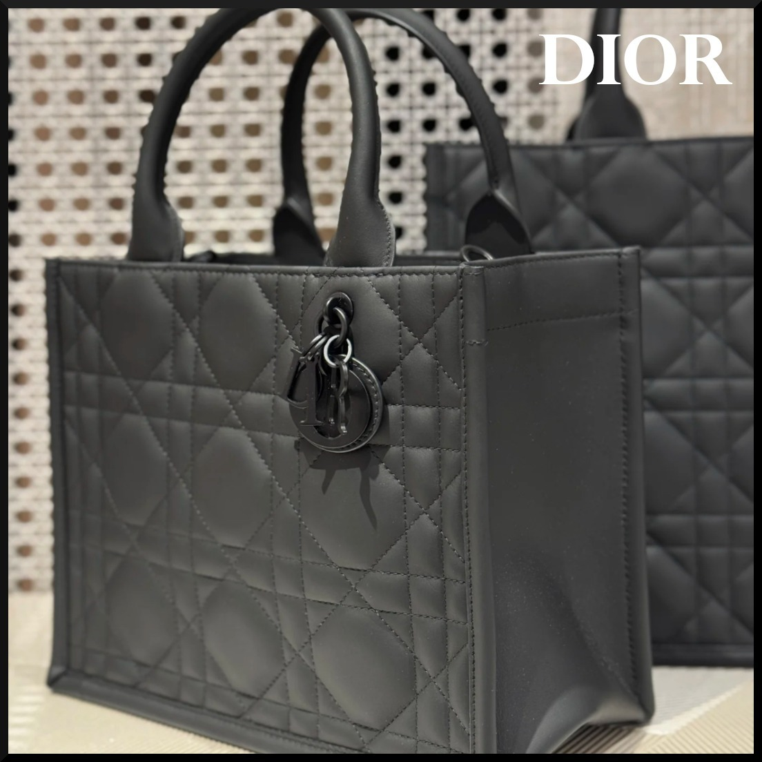 【漆黒★】Dior Book Tote バッグ スモール