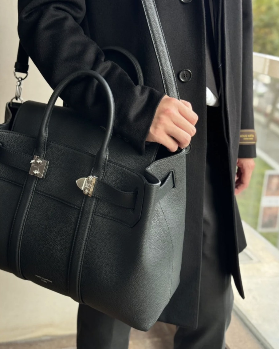 ビジネスシーンでも実用的♪ ルイヴィトン ジョルジュ トート MM