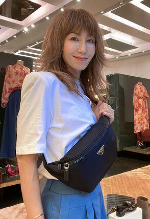 PRADA★ブラック リナイロン ベルトバッグ★関税込み