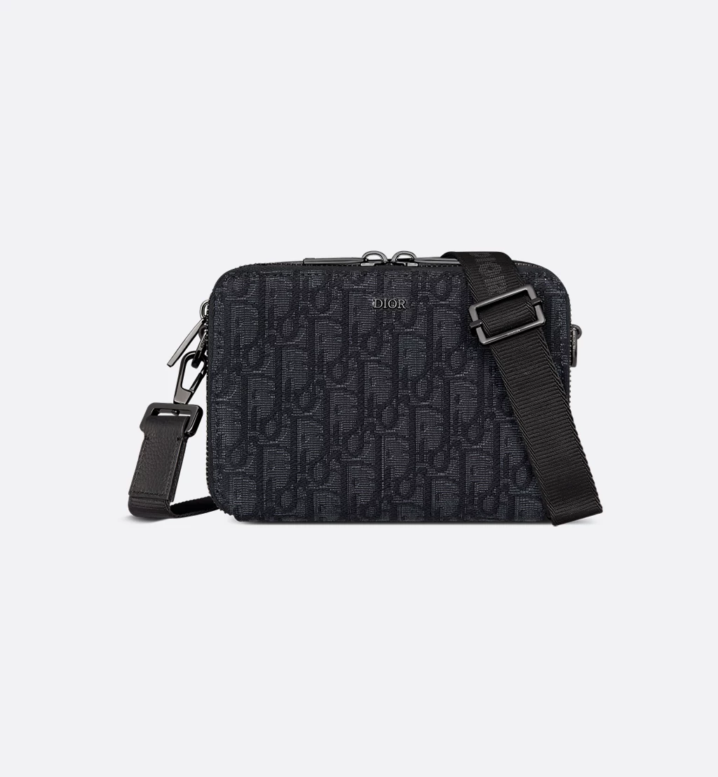 【国内直営即発】DIOR★オブリーク ジャカード ショルダーバッグ