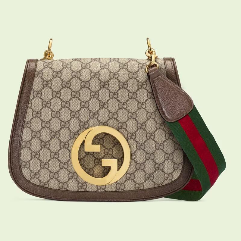〔グッチ ブロンディ〕ミディアム ショルダーバッグ