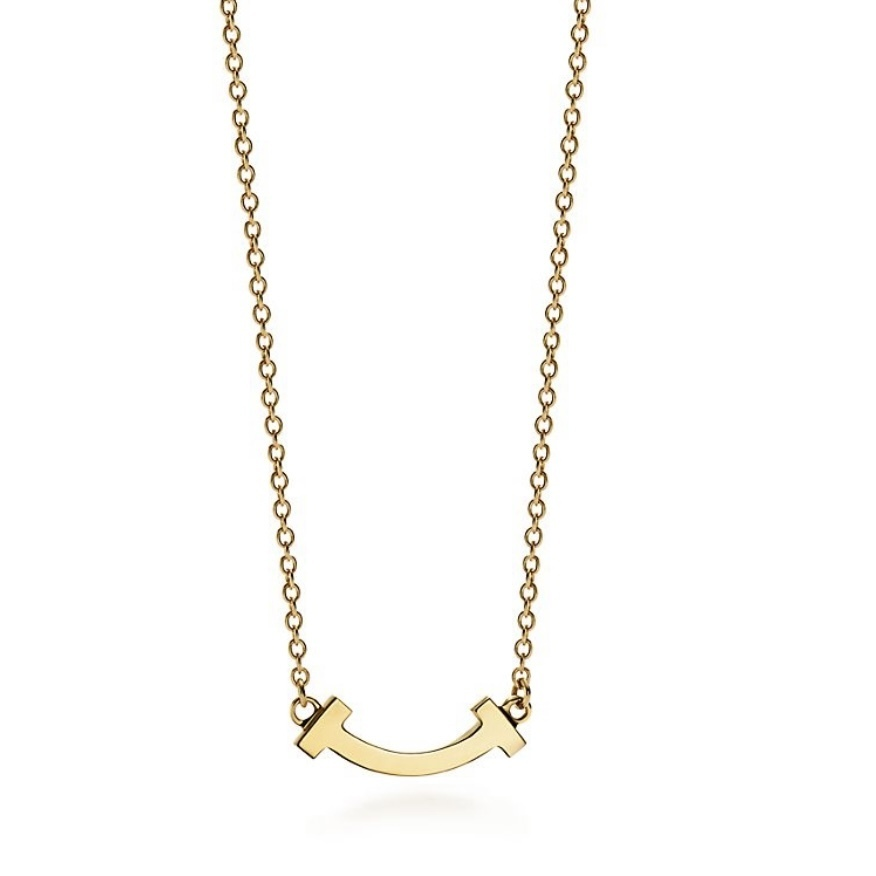 定番人気【Tiffany&Co】ネックレス Ｔコレクション ゴールド
