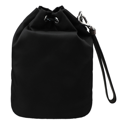 ★送料関税込★PRADA スピードロック Re-Nylon xレザー ポーチ