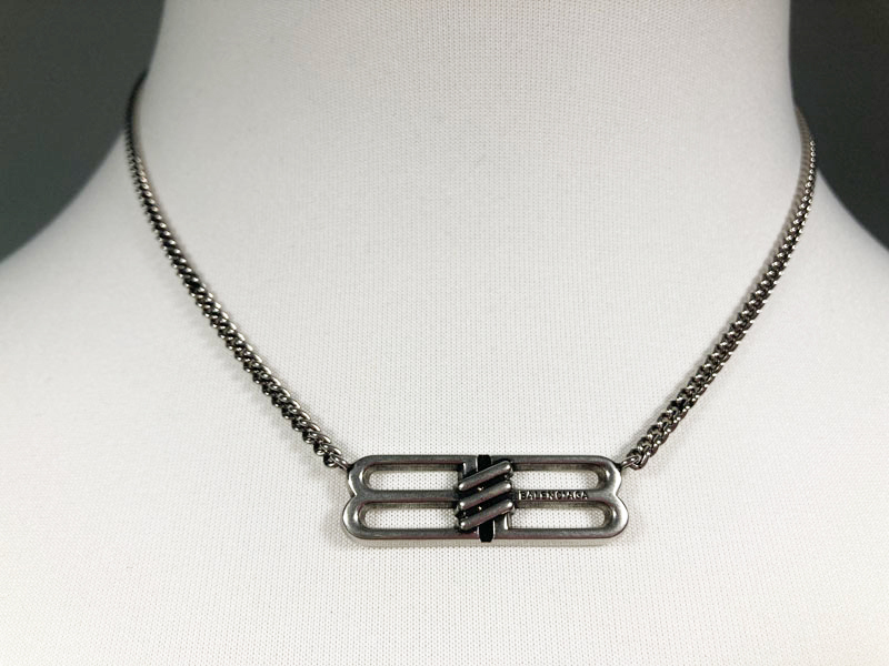 【BALENCIAGA/バレンシアガ】大人気◇BB ICON ネックレス