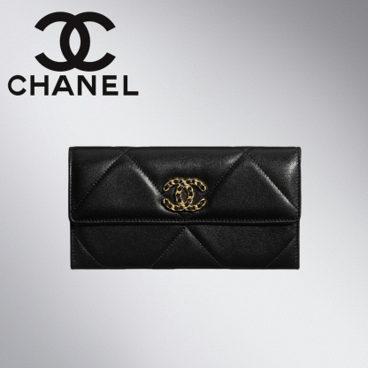 (シャネル)AP0953☆CHANEL 19 フラップ ウォレット☆