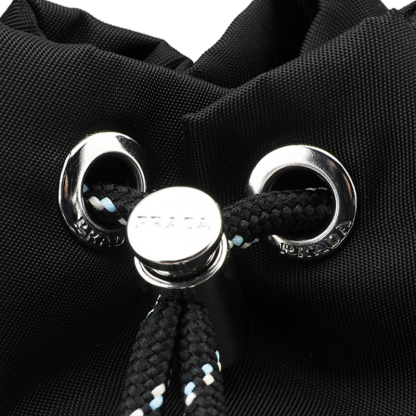 ★送料関税込★PRADA スピードロック Re-Nylon xレザー ポーチ