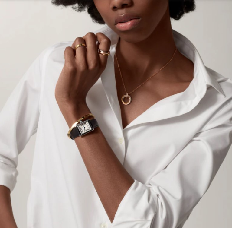 明るく美しい輝き◆Cartier◆18K LOVE ブレスレット