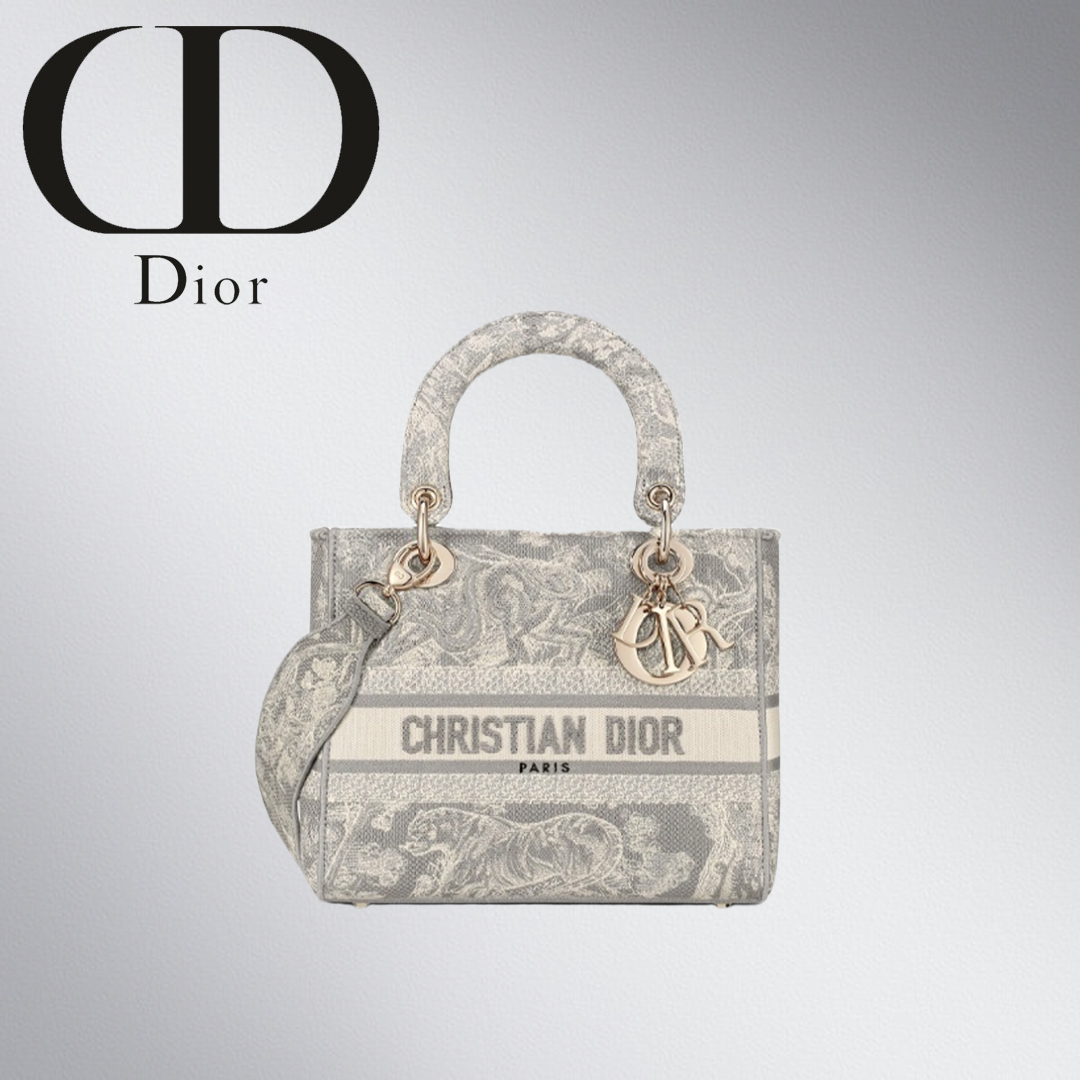 【DIOR】ディオール LADY D-LITE ミディアムバッグリバース