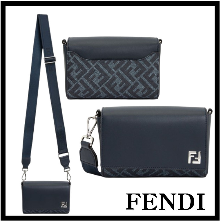 ★関税込★FENDI★FFスクエア コンパクト バッグ★