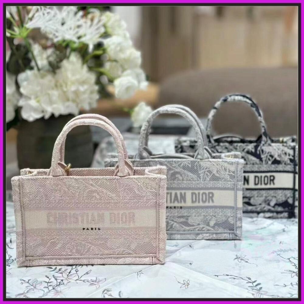 【人気♡】DIOR BOOK TOTE バッグ ミニ ストラップ付