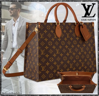 【大容量で使い勝手抜群】LOUIS VUITTON★OnTheGo トートバッグ