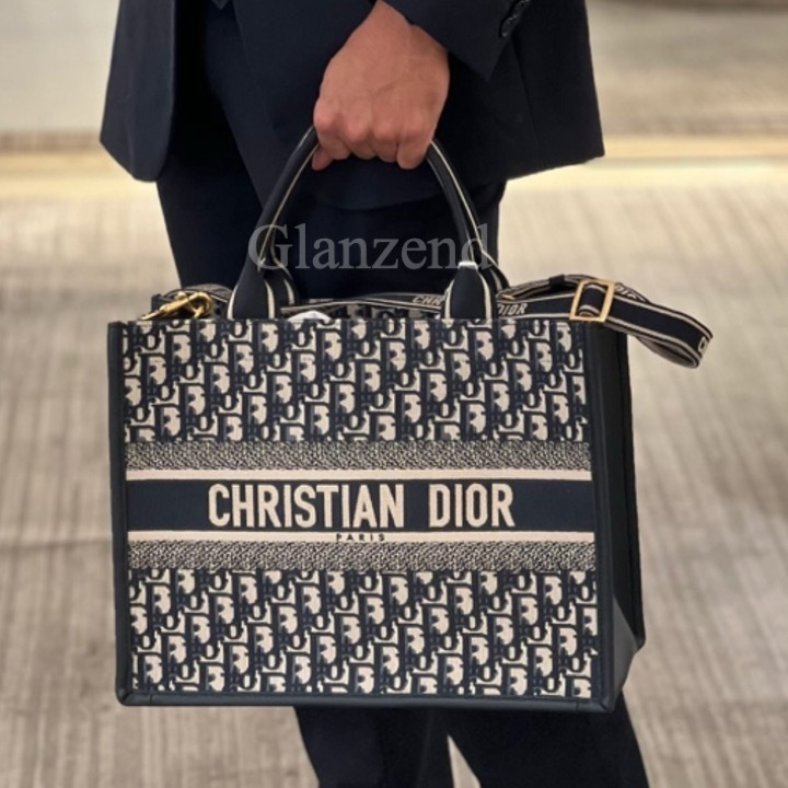 ★圧倒的な存在感★【Dior】オブリーク ミディアム トートバッグ