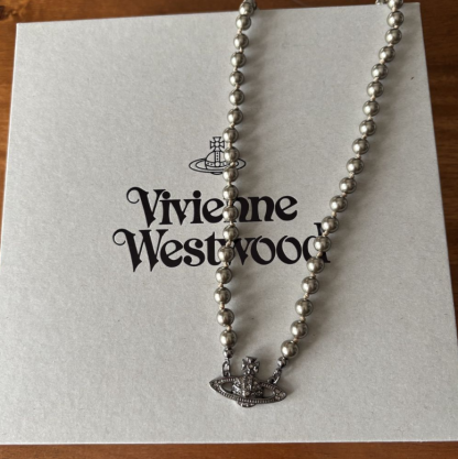UK発☆Vivienne☆MAN. MINI BAS パールネックレス