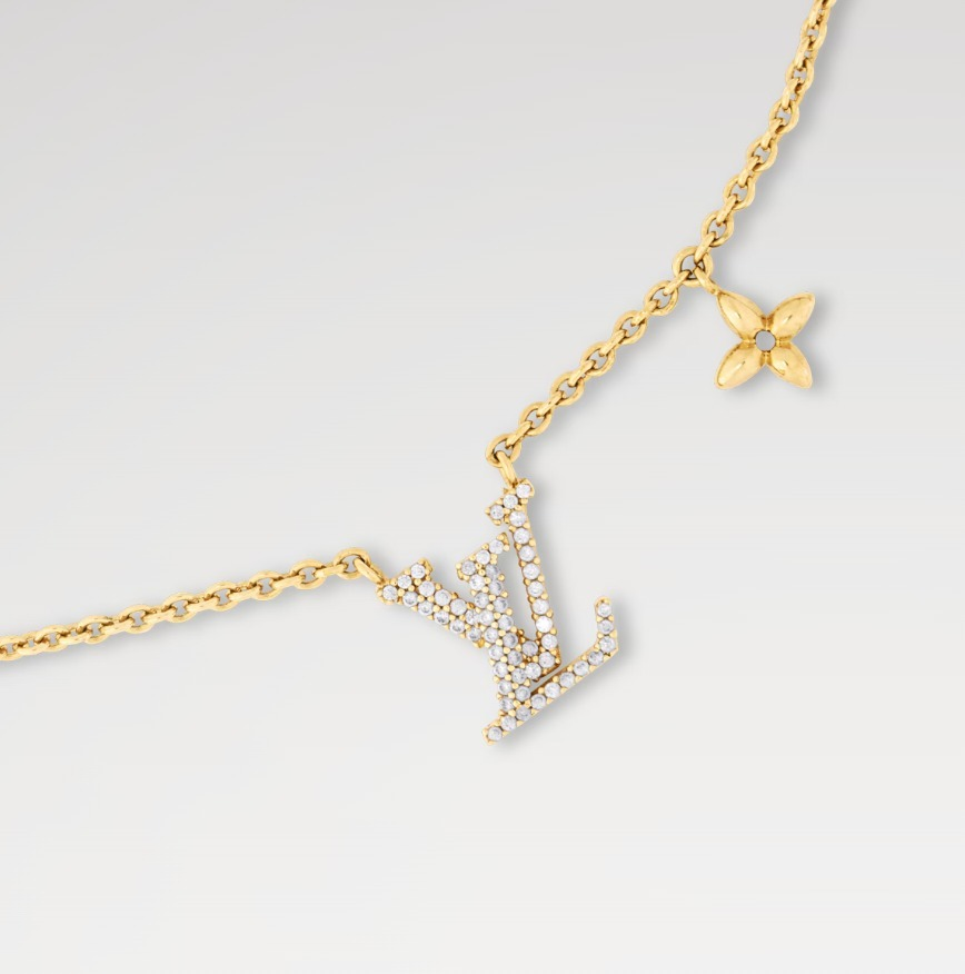【大人気】Louis Vuitton コリエ・LVアイコニック ネックレス