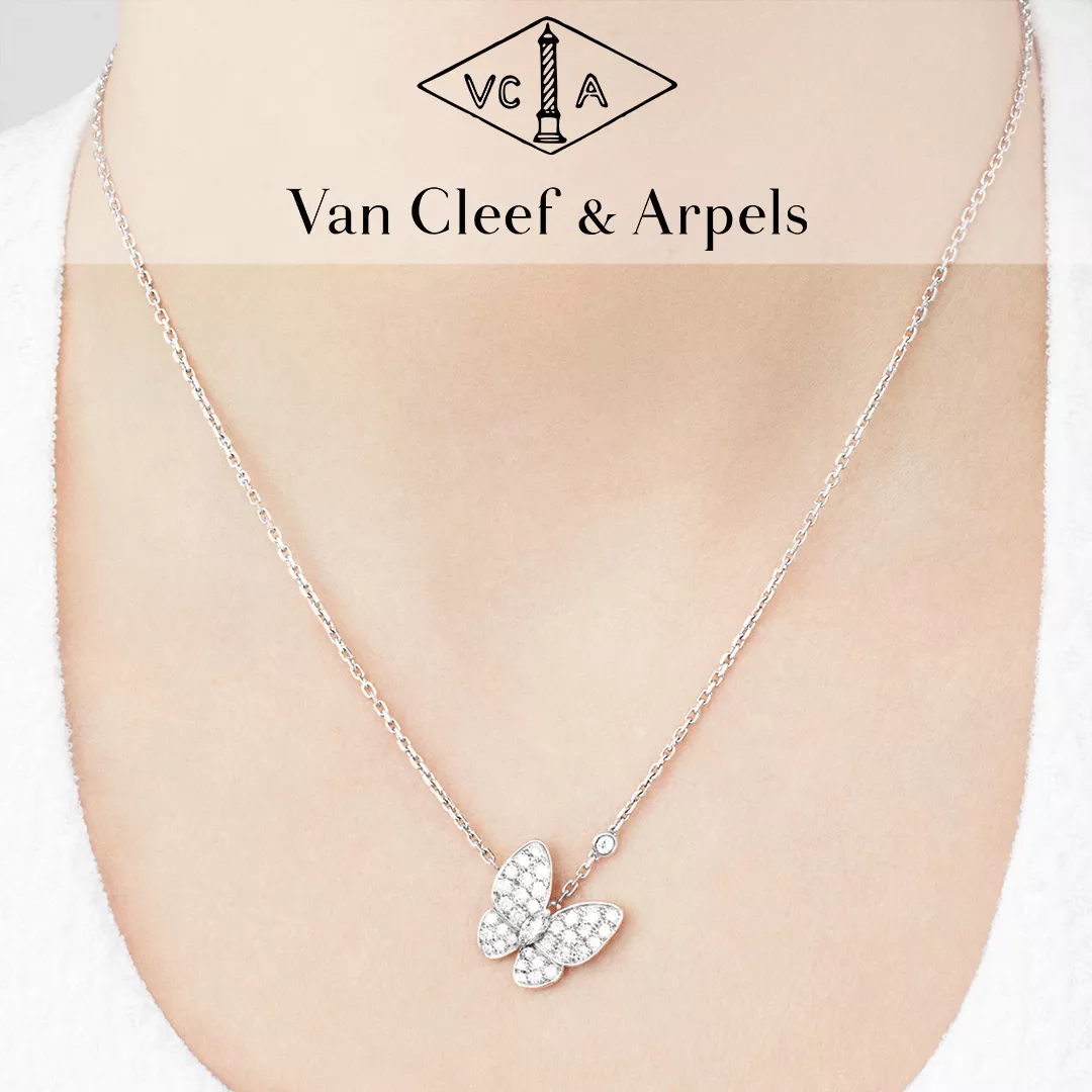 ネックレス ドゥ パピヨン ペンダント