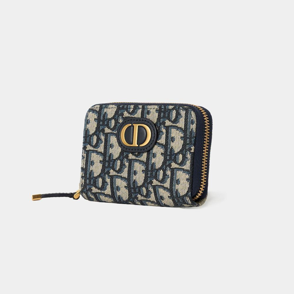 【DIOR】ディオール オブリーク ラウンドジップ コインケース