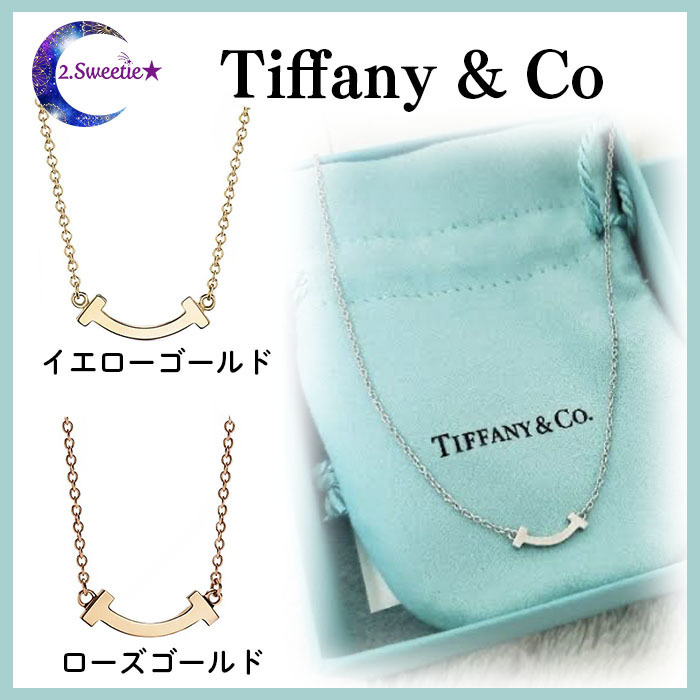 定番人気【Tiffany&Co】ネックレス Ｔコレクション ゴールド