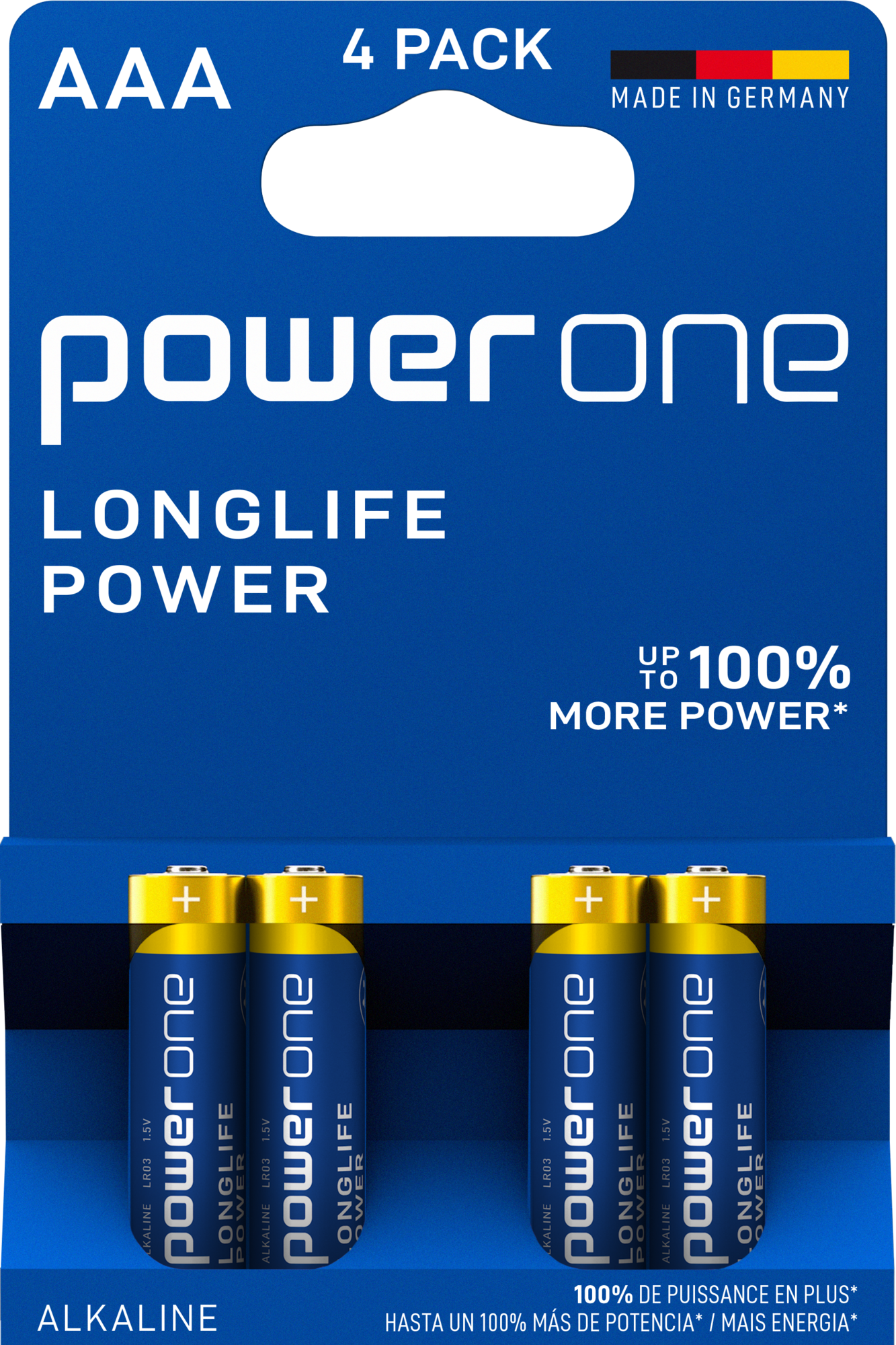 POWERONE Alkaline AAA Battery
