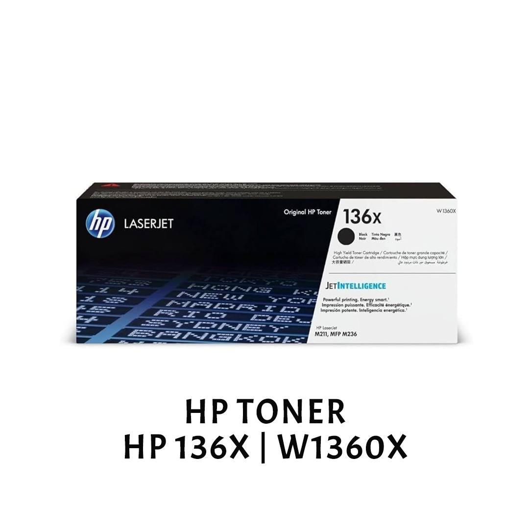 [ORIGINAL] HP Toner Cartridge 136A / 136X Black W1360A W1360X