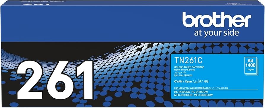 [ORIGINAL] Brother Toner Cartridge TN-261 / TN-265  Black Cyan Magenta Yellow & Drum DR-261CL