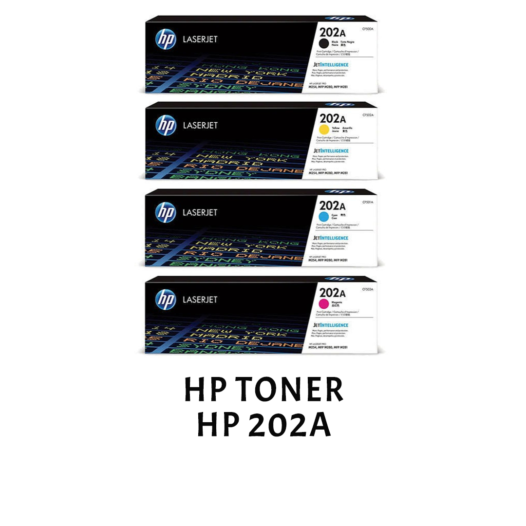 [ORIGINAL] HP Toner Cartridge 202A / 202X Black Cyan Yellow Magenta CF500A CF500X CF501A CF501X CF502A CF502X CF503A CF503X