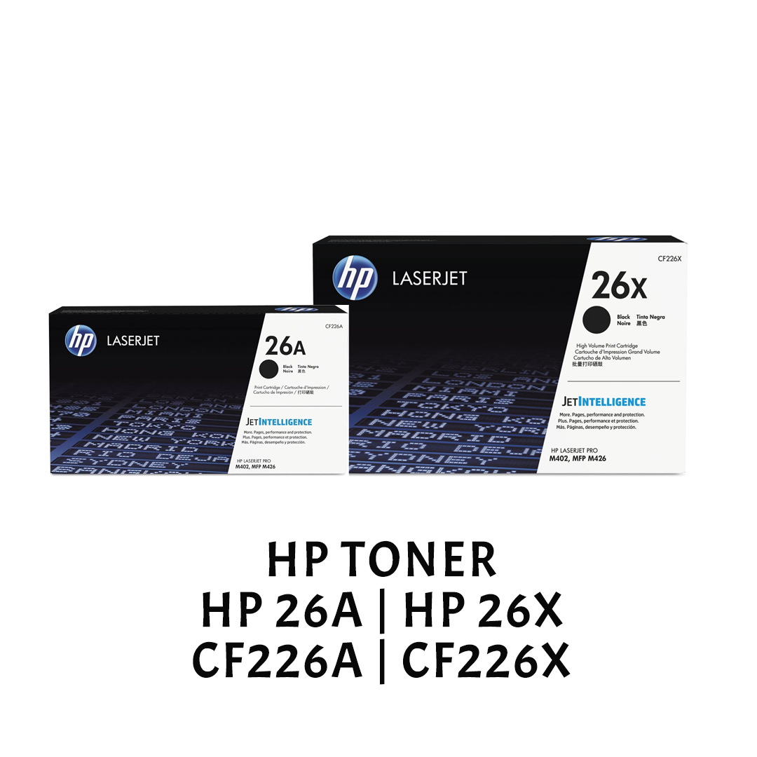 [ORIGINAL] HP Toner Cartridge 26A / 26X Black CF226A CF226X
