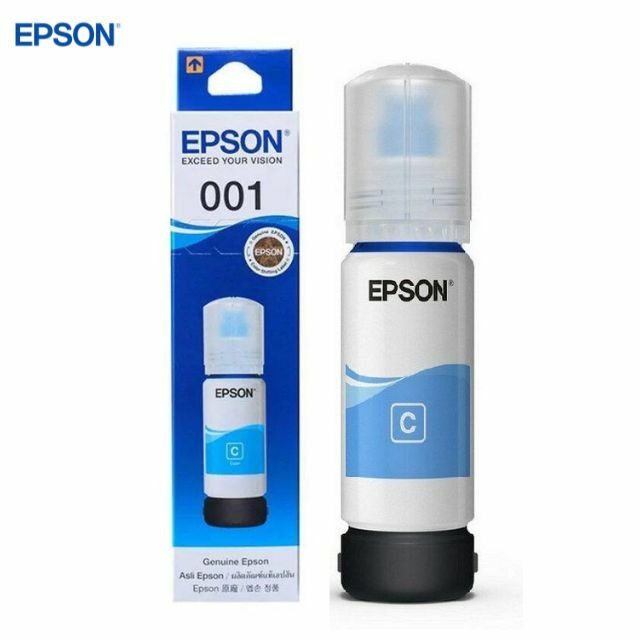 [ORIGINAL] Epson Ink Cartridge 001 Black Cyan Magenta Yellow C13T03Y100 C13T03Y200 C13T03Y300 C13T03Y400