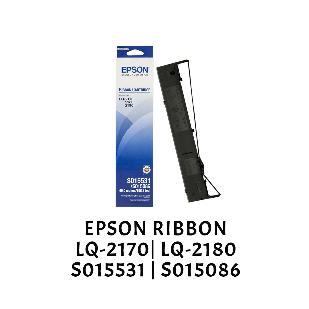 [ORIGINAL] Epson Ribbon Cartridge LQ-2170/2180 S015531 S015086