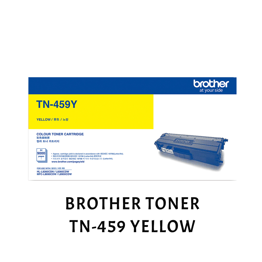 [ORIGINAL] Brother Toner Cartridge TN-459 Black Cyan Magenta Yellow