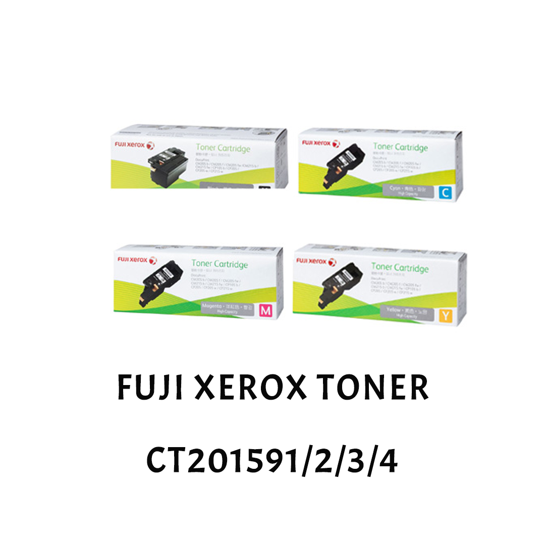 [ORIGINAL] Fujifilm Fuji Xerox Toner Cartridge CT201591 CT201592 CT201593 CT201594