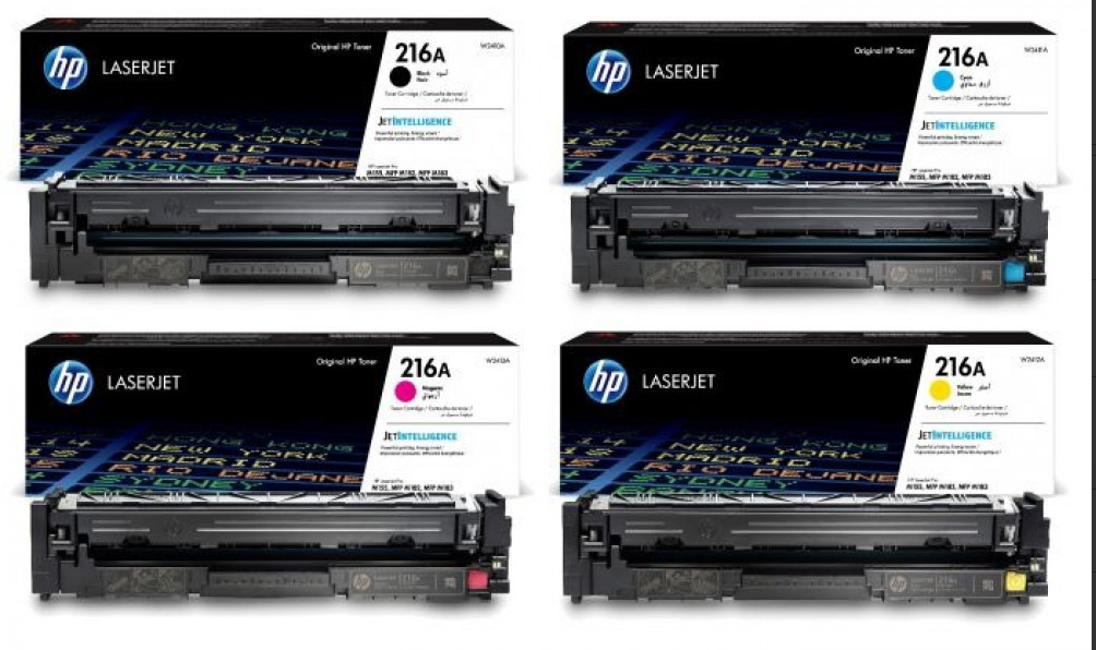 [ORIGINAL] HP 216A Black Cyan Magenta Yellow Toner Cartridge , W2410A W2411A W2412A W2413A