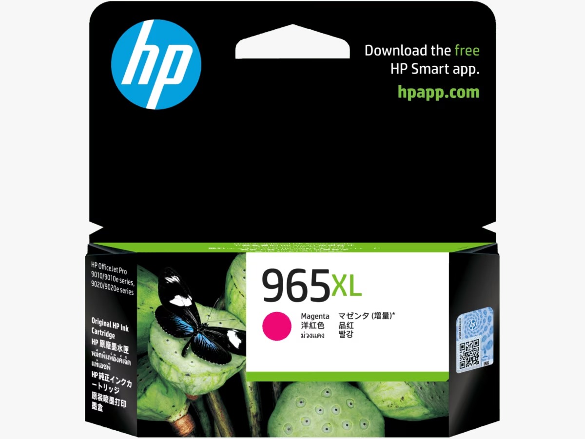 [Original] HP Ink Cartridge HP 965/965XL Black Cyan Magenta Yellow 