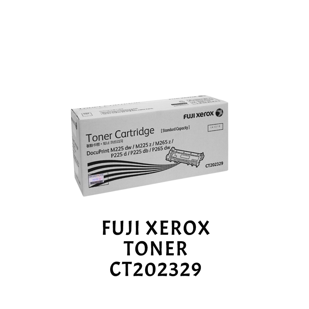 [Original] Fujifilm Fuji Xerox Black Toner CT202329 CT202330, Drum CT351055