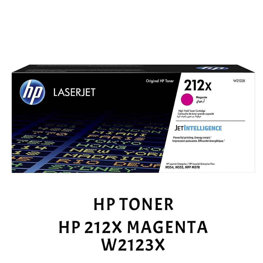 [ORIGINAL] HP Toner Cartridge 212X Black Cyan Magenta Yellow W2120X W2121X W2122X W2123X