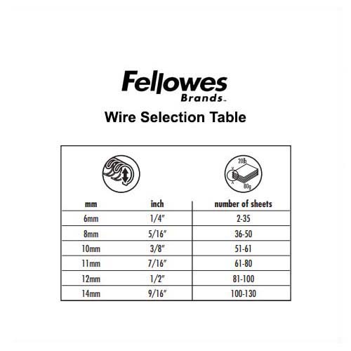 Fellowes Quasar Wire Manual Binder – Local Stock - 2 Year Carry-in Warranty
