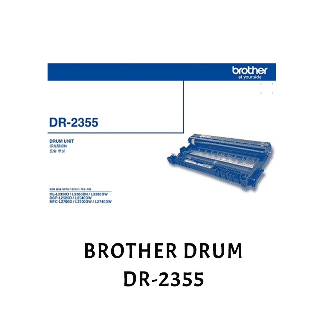 [ORIGINAL] Brother Toner Cartridge TN-2360 & TN-2380 & DR-2355