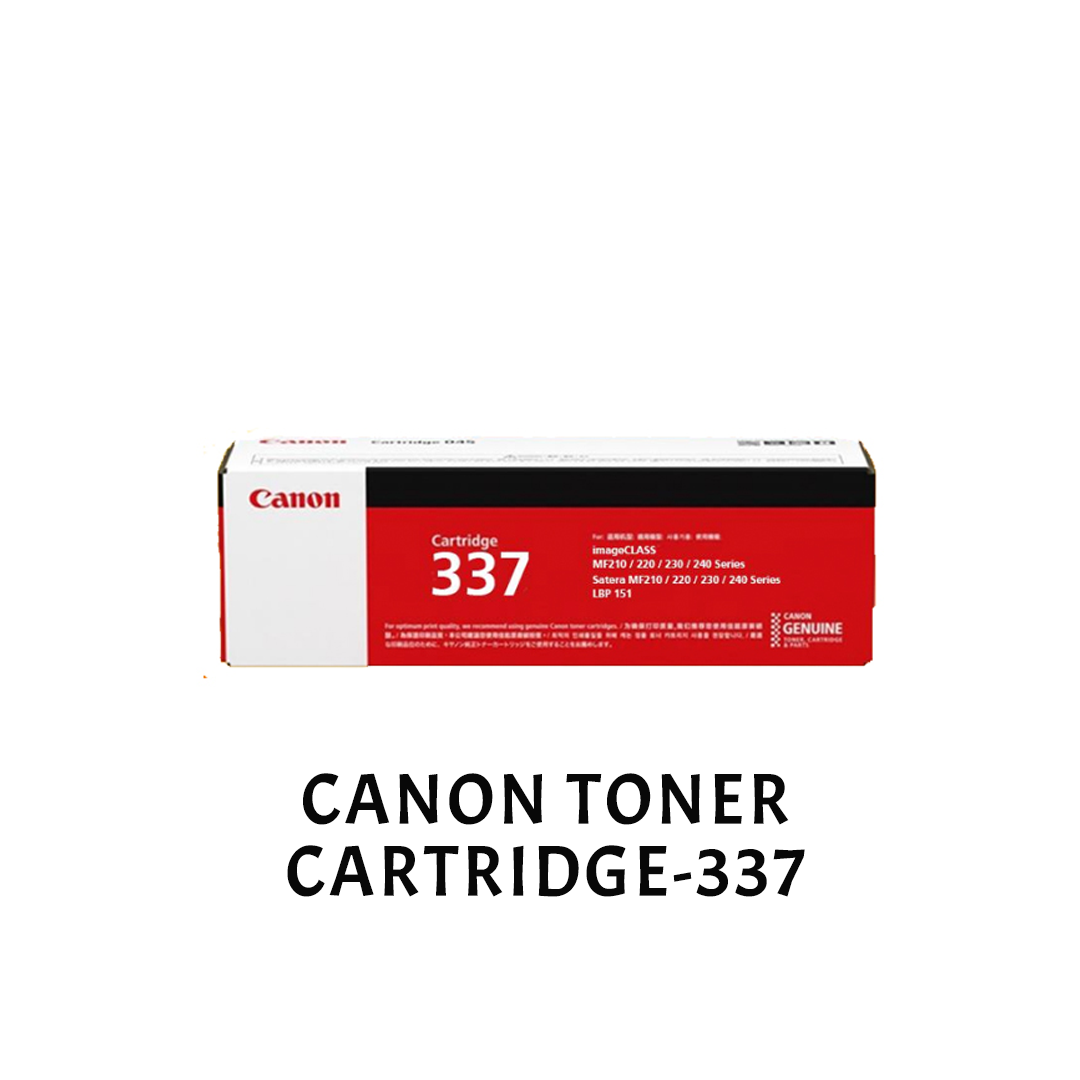 [ORIGINAL] Canon Toner Cartridge 337 Black