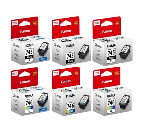 [ORIGINAL] Canon Ink Cartridges PG-745S/PG-745/PG-745XL & CL-746S/CL-746/CL-746XL Ink Cartridge / Value Set 