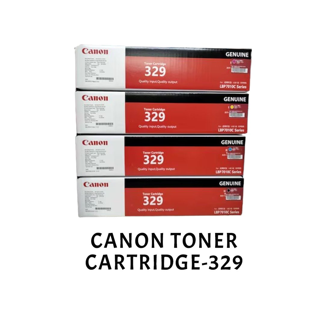 [ORIGINAL] Canon Toner Cartridge 329 Black Cyan Magenta Yellow