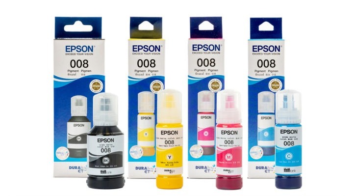 [ORIGINAL] Epson Ink Cartridge 008 Black Cyan Magenta Yellow C13T06G100 C13T06G200 C13T06G300 C13T06G400