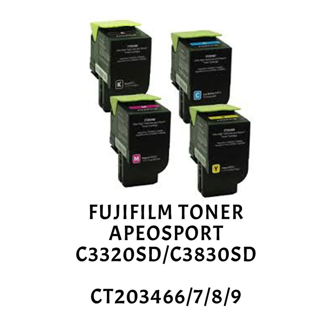 [ORIGINAL] Fujifilm Fuji Xerox Toner Cartridge CT203466 CT203467 CT203468 CT203469
