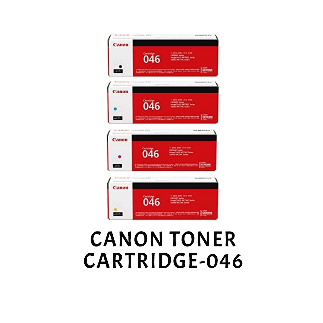 [ORIGINAL] Canon Toner Cartridge 046 / 046H Black Cyan Magenta Yellow