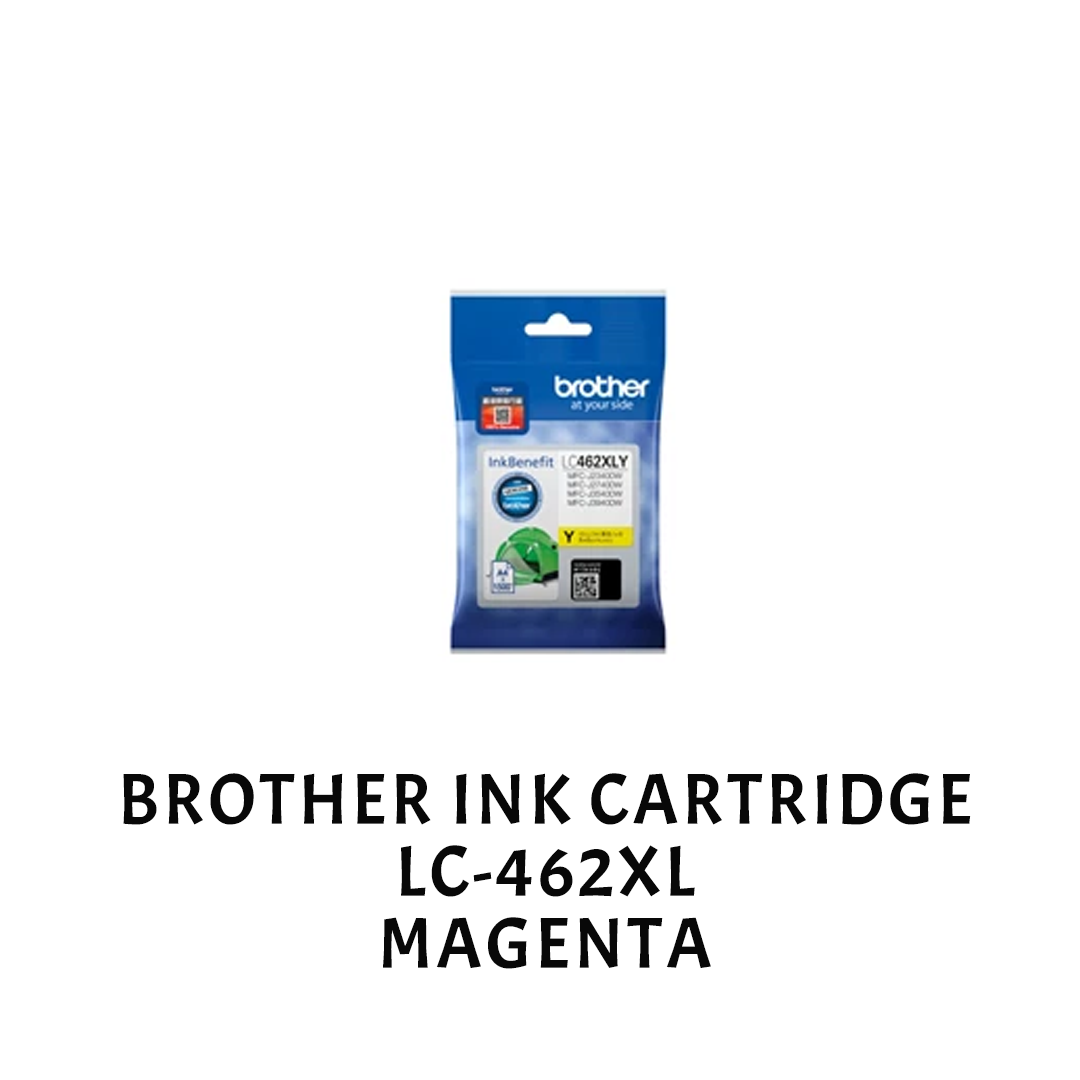 [ORIGINAL] Brother Ink Cartridge LC-462XL LC 462XL Black Cyan Magenta Yellow