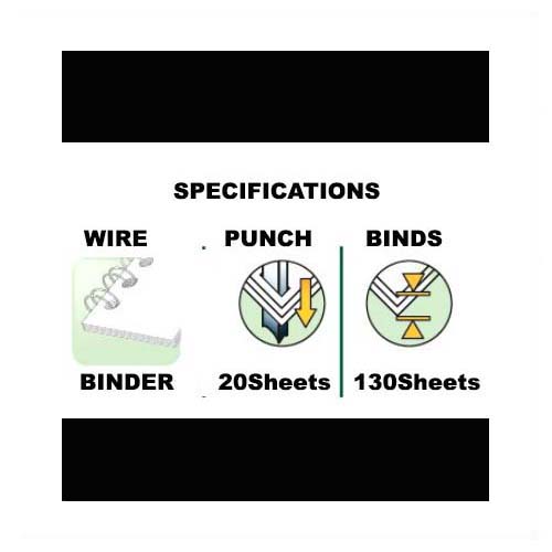 Fellowes Galaxy-E Electric  Wire Binder – Local Stock - 2 Year Carry-in Warranty