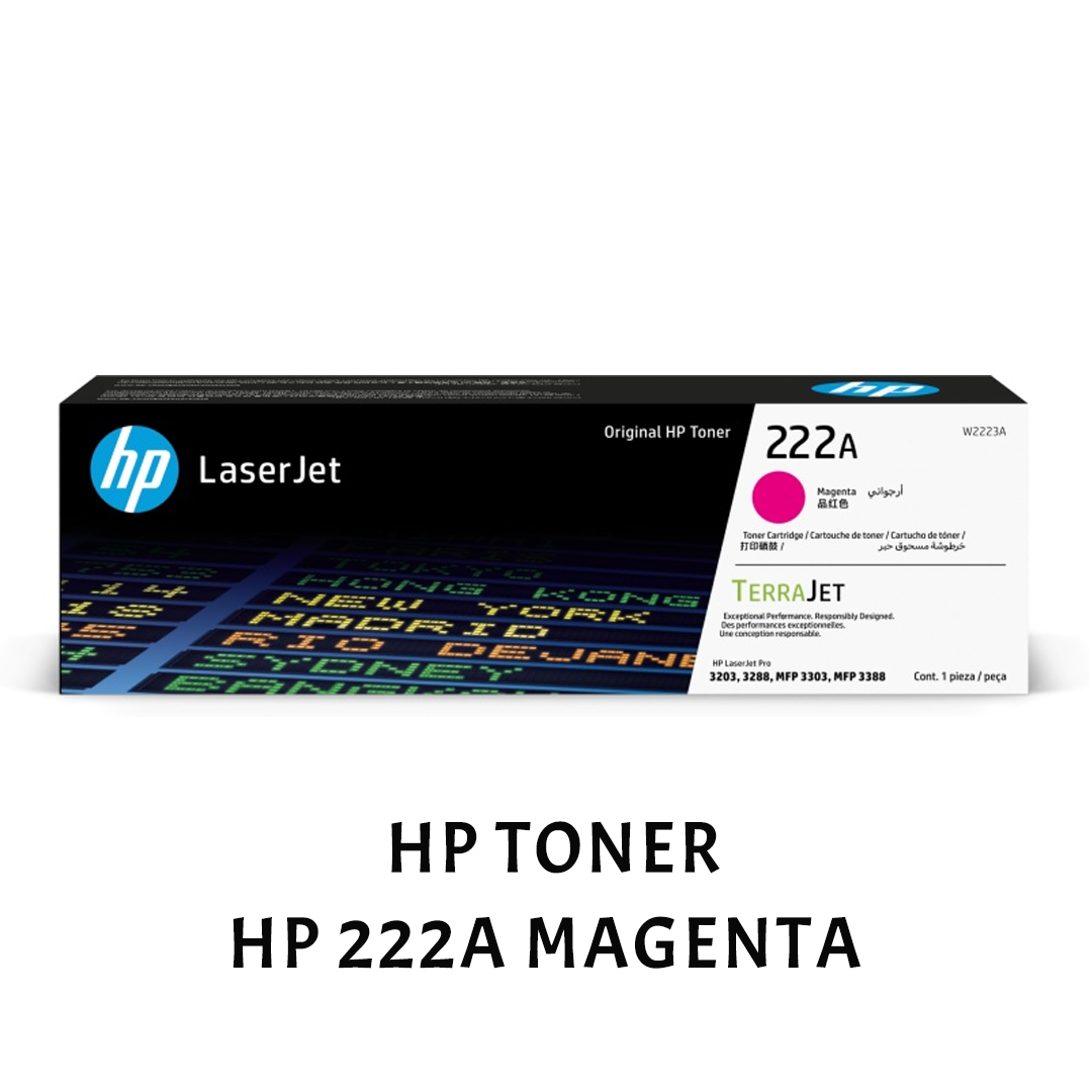 [ORIGINAL] HP Toner Cartridge 222A Black Cyan Magenta Yellow W2220A W2221A W2222A W2223A