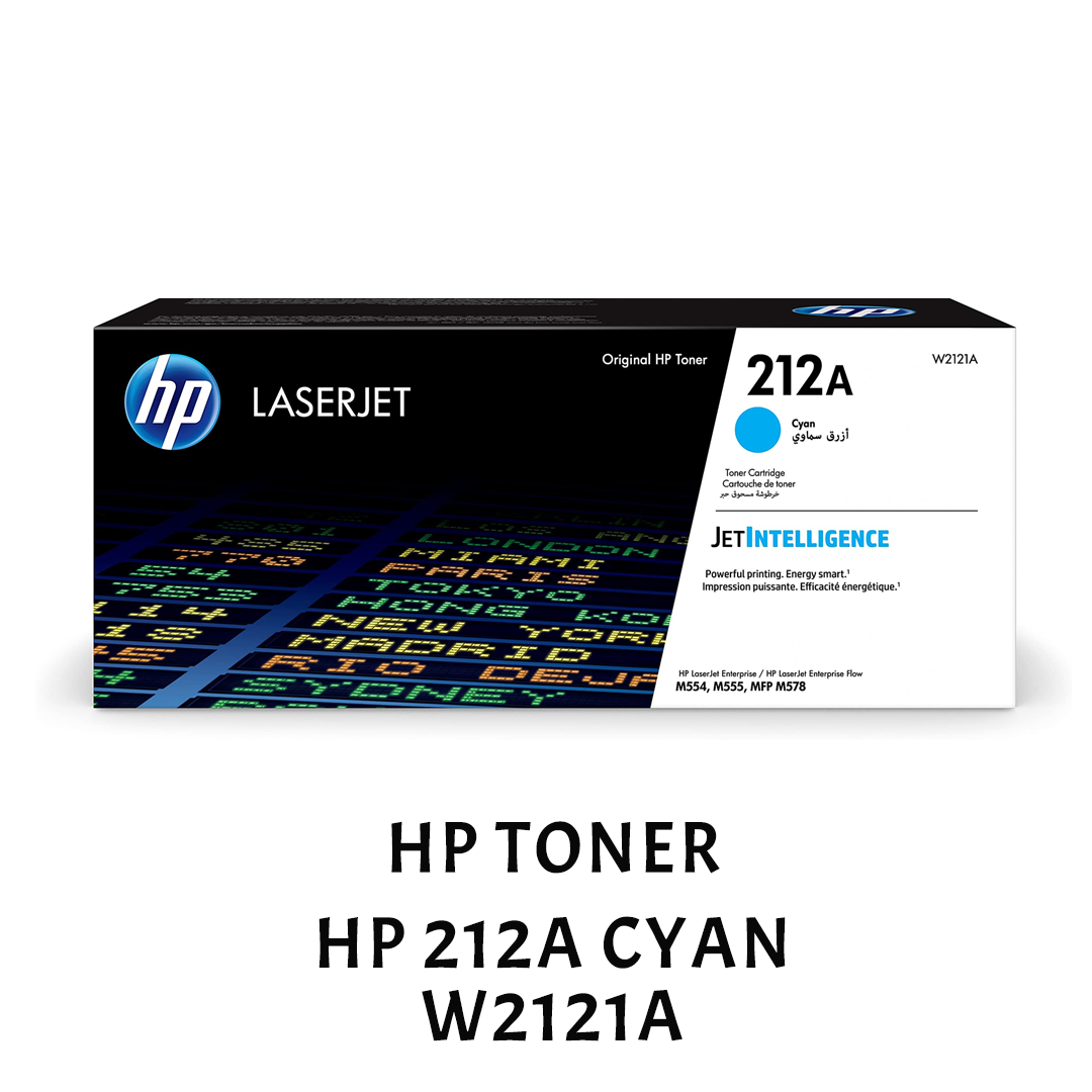 [ORIGINAL] HP Toner Cartridge 212A Black Cyan Magenta Yellow W2120A W2121A W2122A W2123A