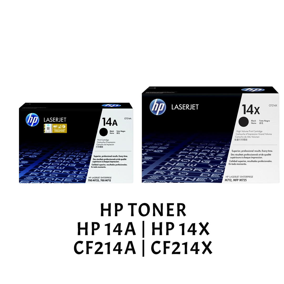 [ORIGINAL] HP Toner Cartridge 14A / 14X Black CF214A CF214X