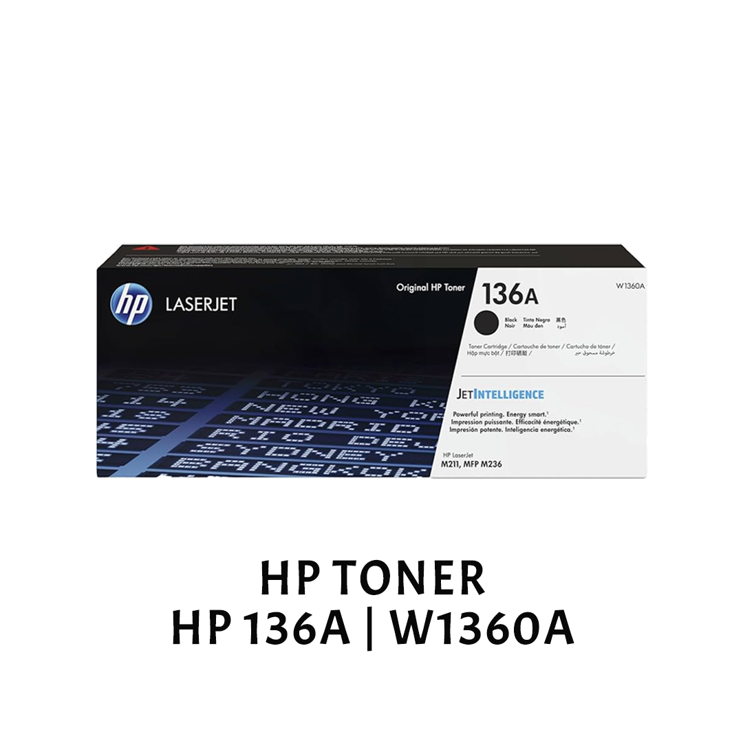 [ORIGINAL] HP Toner Cartridge 136A / 136X Black W1360A W1360X