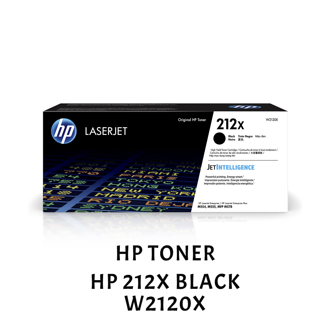 [ORIGINAL] HP Toner Cartridge 212X Black Cyan Magenta Yellow W2120X W2121X W2122X W2123X