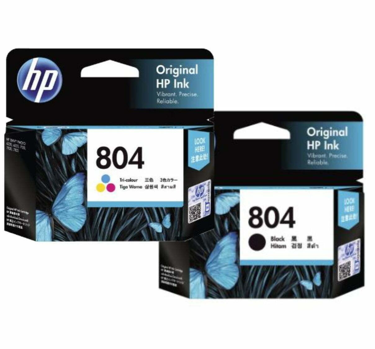 [ORIGINAL] HP Ink Cartridge HP 804/804XL Black Tri-color